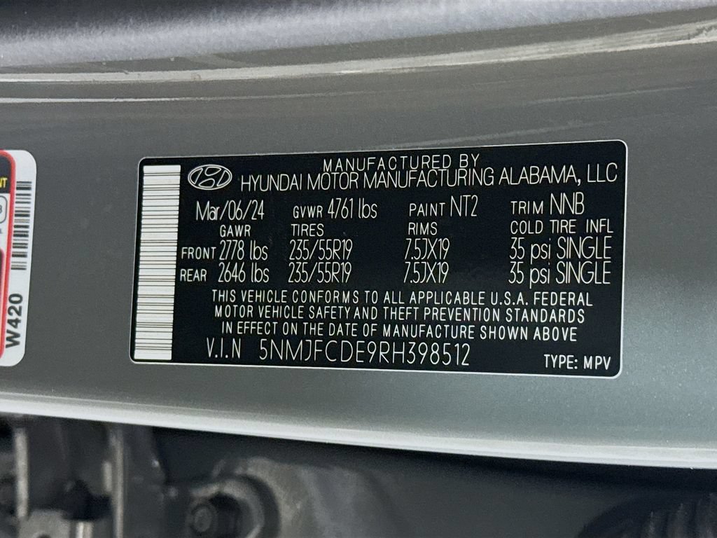 Certified 2024 Hyundai Tucson SEL w/ Convenience Package AWD/4WD image 38