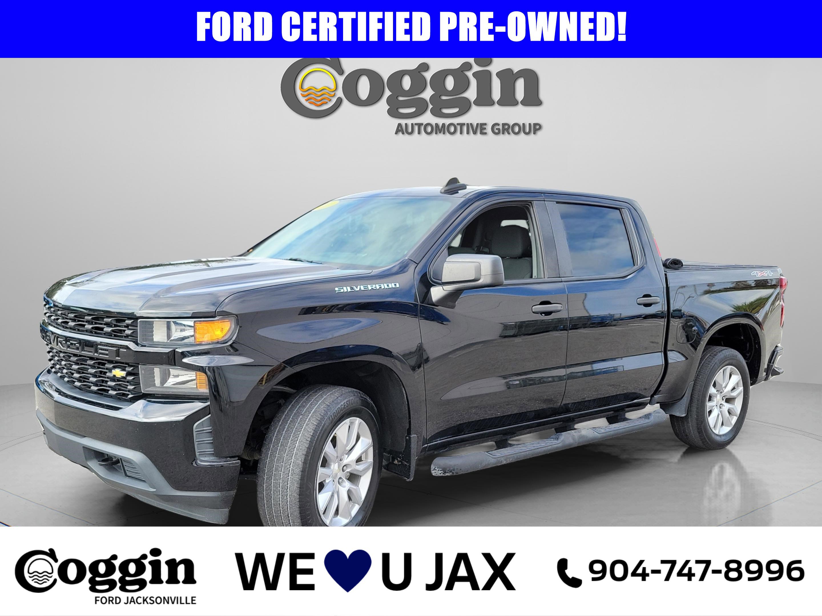 Used 2021 Chevrolet Silverado 1500 Custom image 1