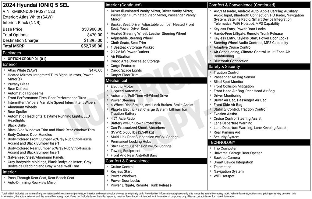 Used 2024 Hyundai Ioniq 5 SEL image 38