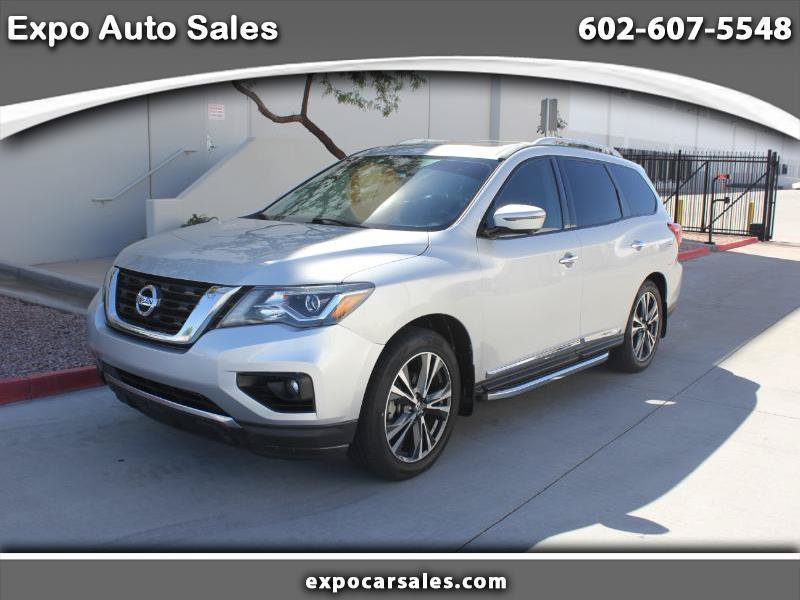 Used 2018 Nissan Pathfinder Platinum w/ Cargo Package FWD image 1