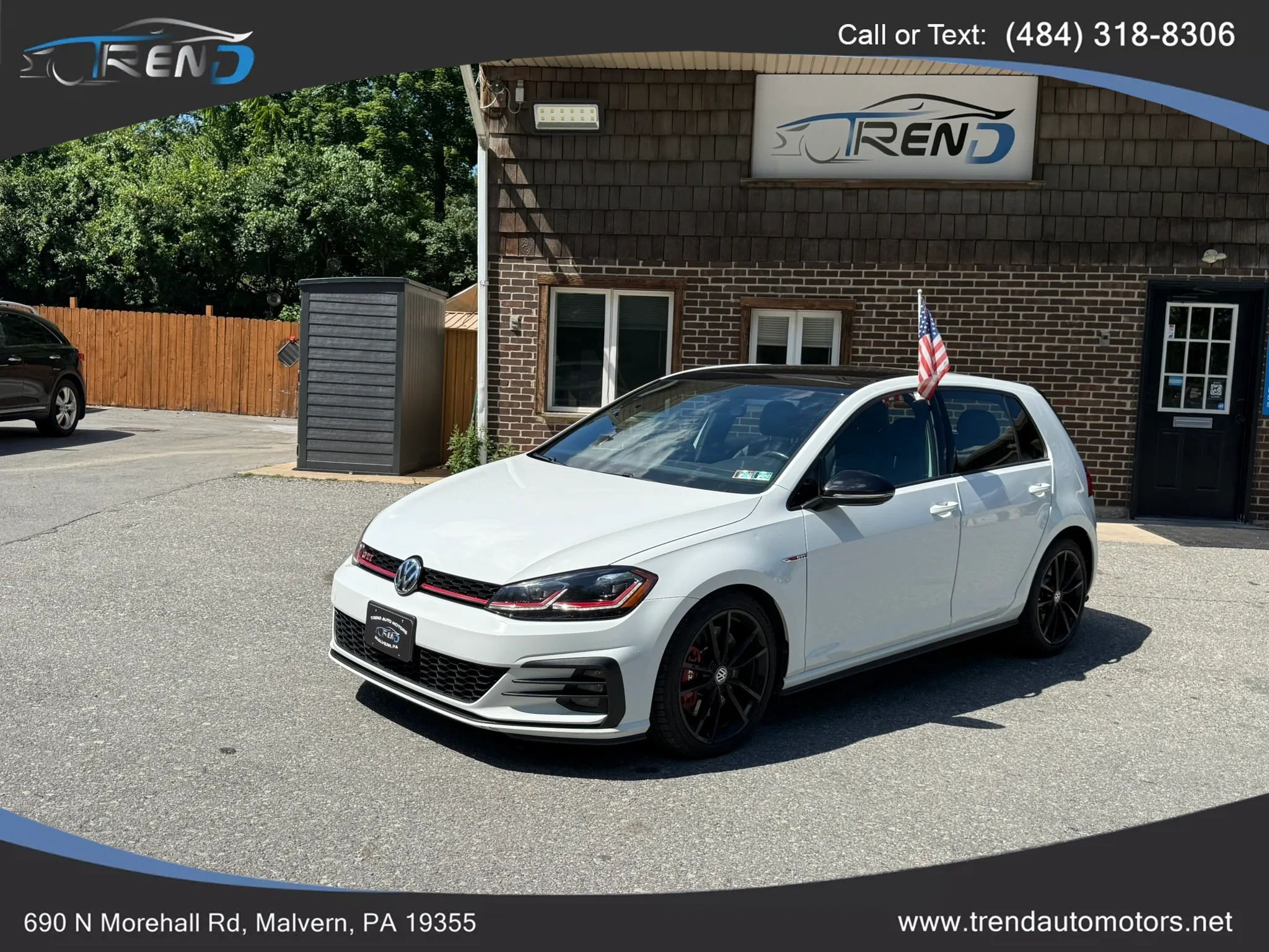 Used 2021 Volkswagen GTI SE FWD image 1