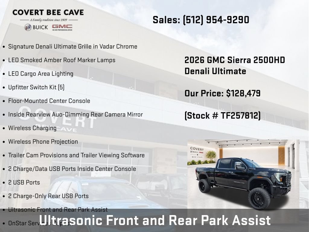 New 2026 GMC Sierra 2500 Denali Ultimate AWD/4WD image 44