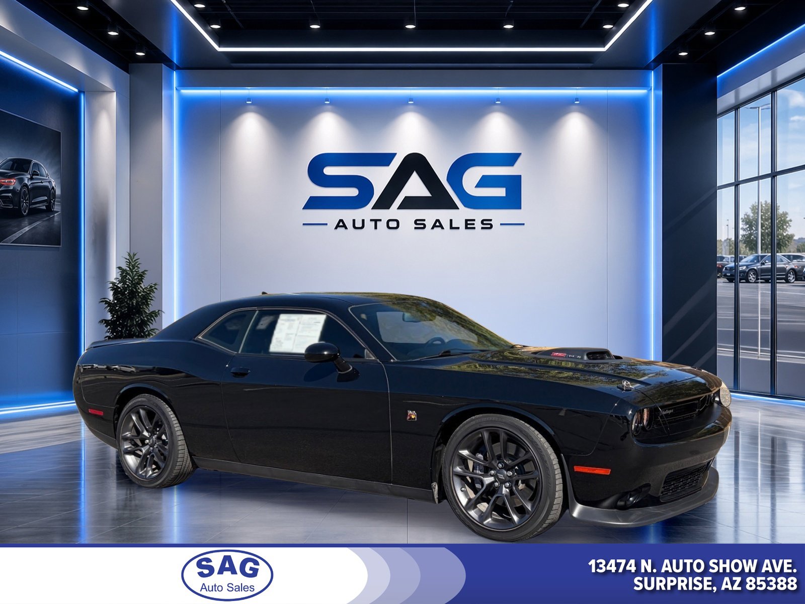 Used 2023 Dodge Challenger R/T Scat Pack w/ Plus Package RWD image 1