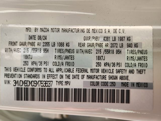 Certified 2025 MAZDA CX-30 AWD 2.5 S w/ Premium Package image 27