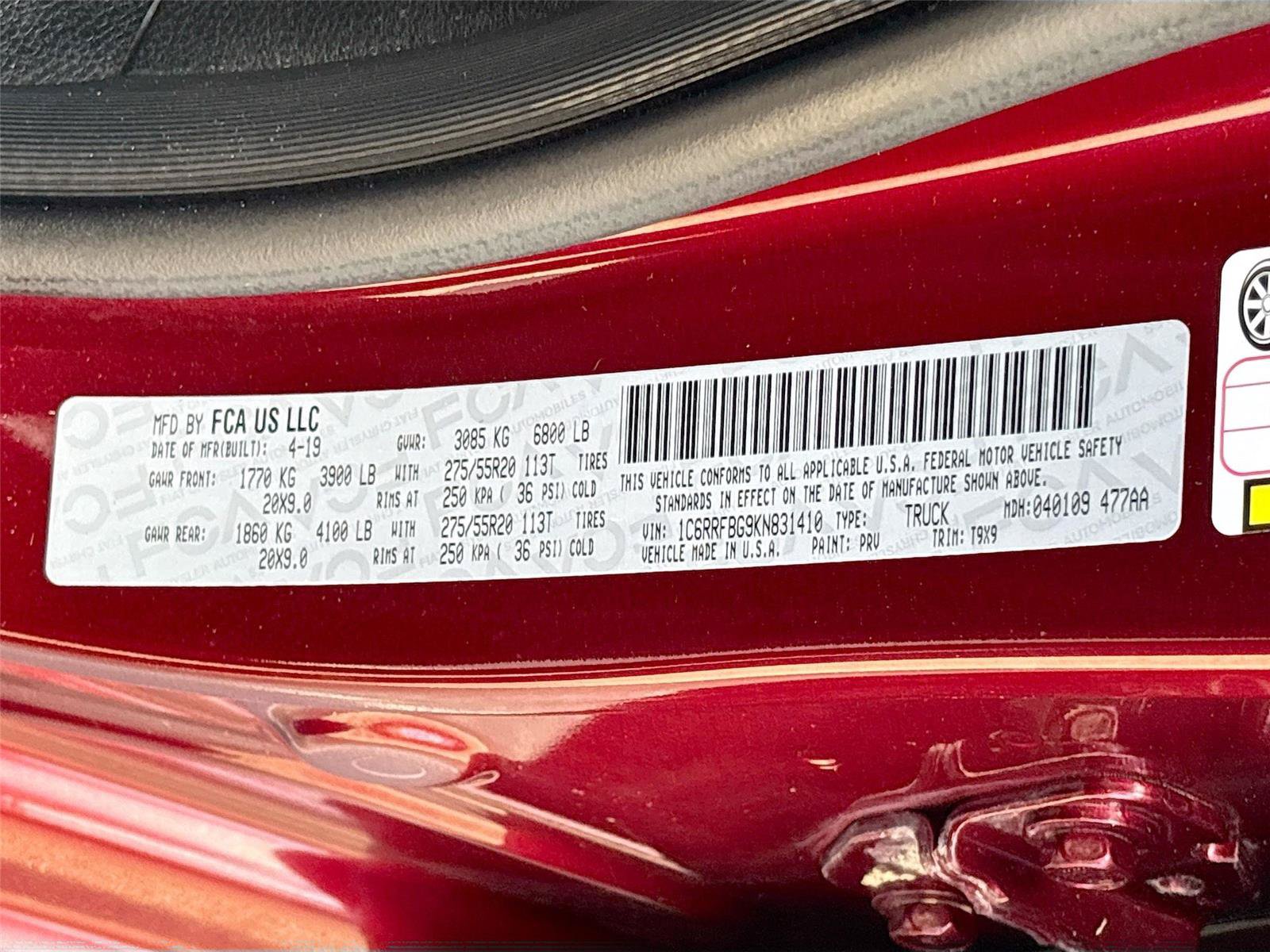 Used 2019 RAM 1500 Big Horn AWD/4WD image 30