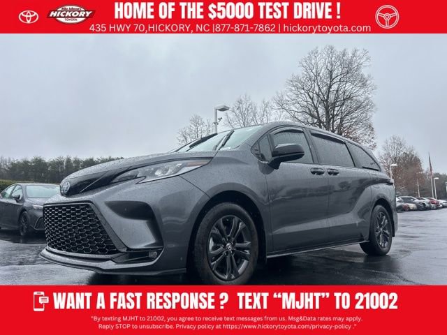 Used 2025 Toyota Sienna XSE w/ XSE Plus Package