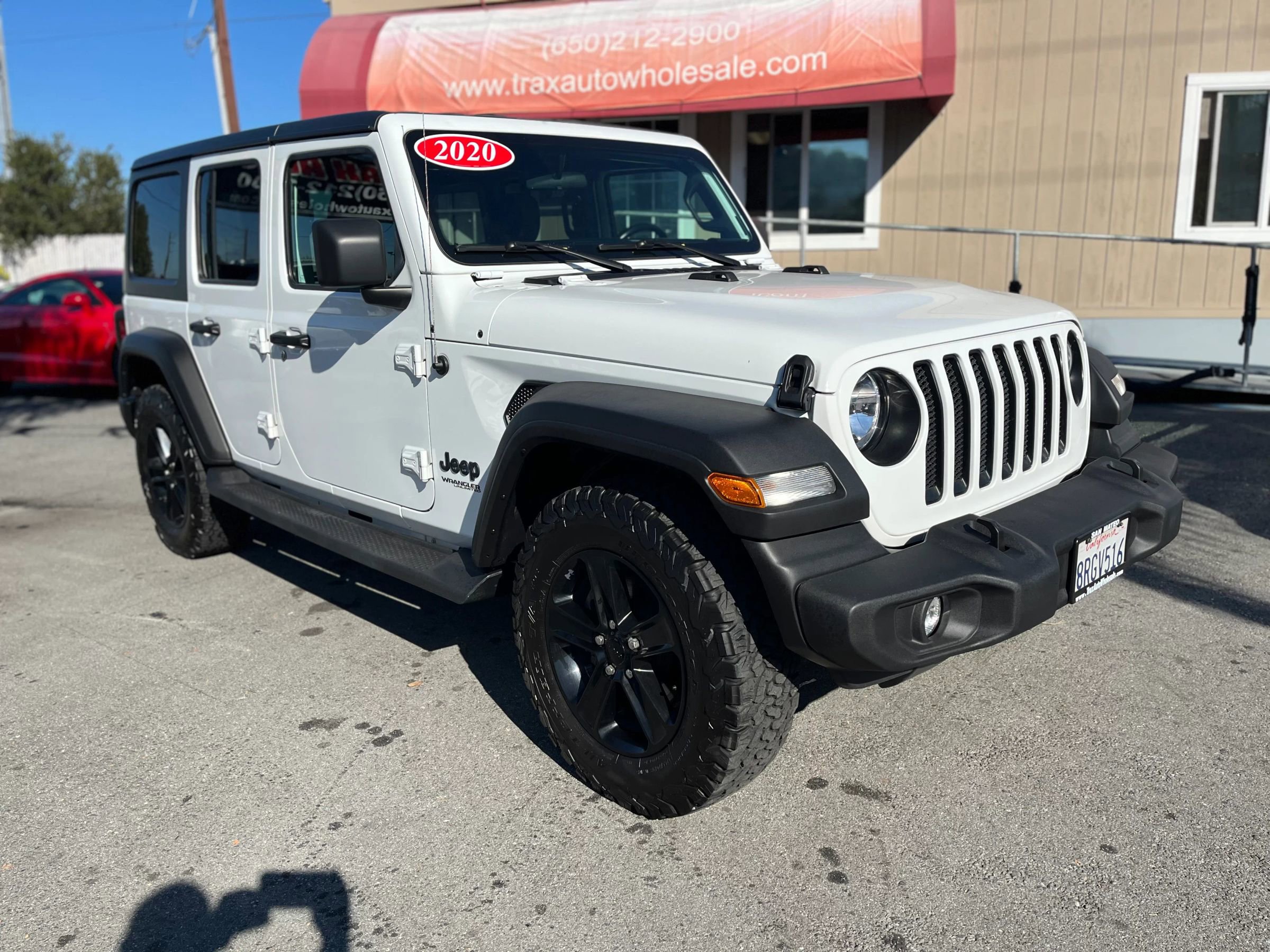 Used 2020 Jeep Wrangler Unlimited Sport image 1