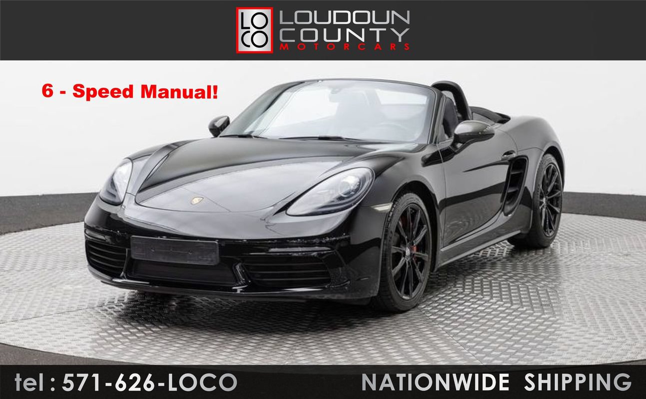 Used 2017 Porsche 718 Boxster S