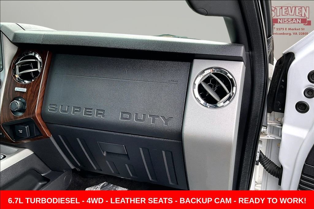 Used 2015 Ford F350 Lariat w/ Lariat Ultimate Package image 25