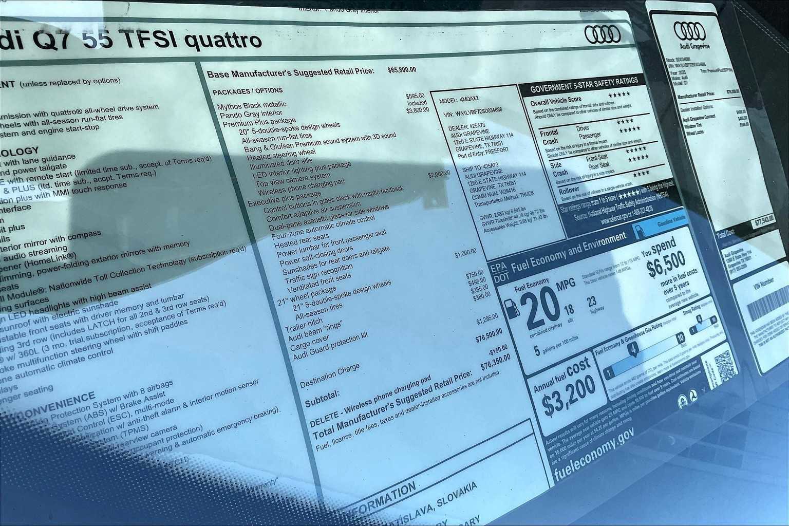 New 2025 Audi Q7 Premium Plus image 18