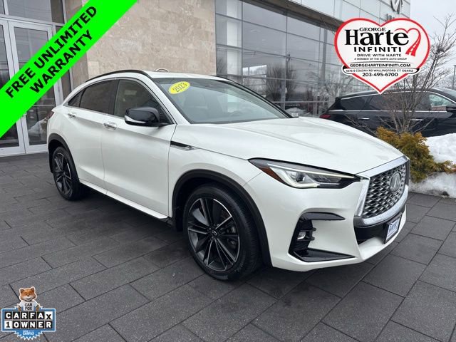 Certified 2023 INFINITI QX55 Luxe w/ Cargo Package video 1