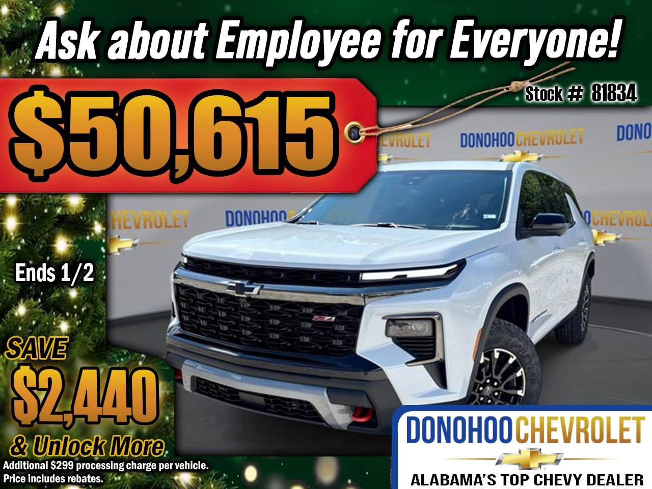 New 2026 Chevrolet Traverse Z71 w/ Driver Confidence Package