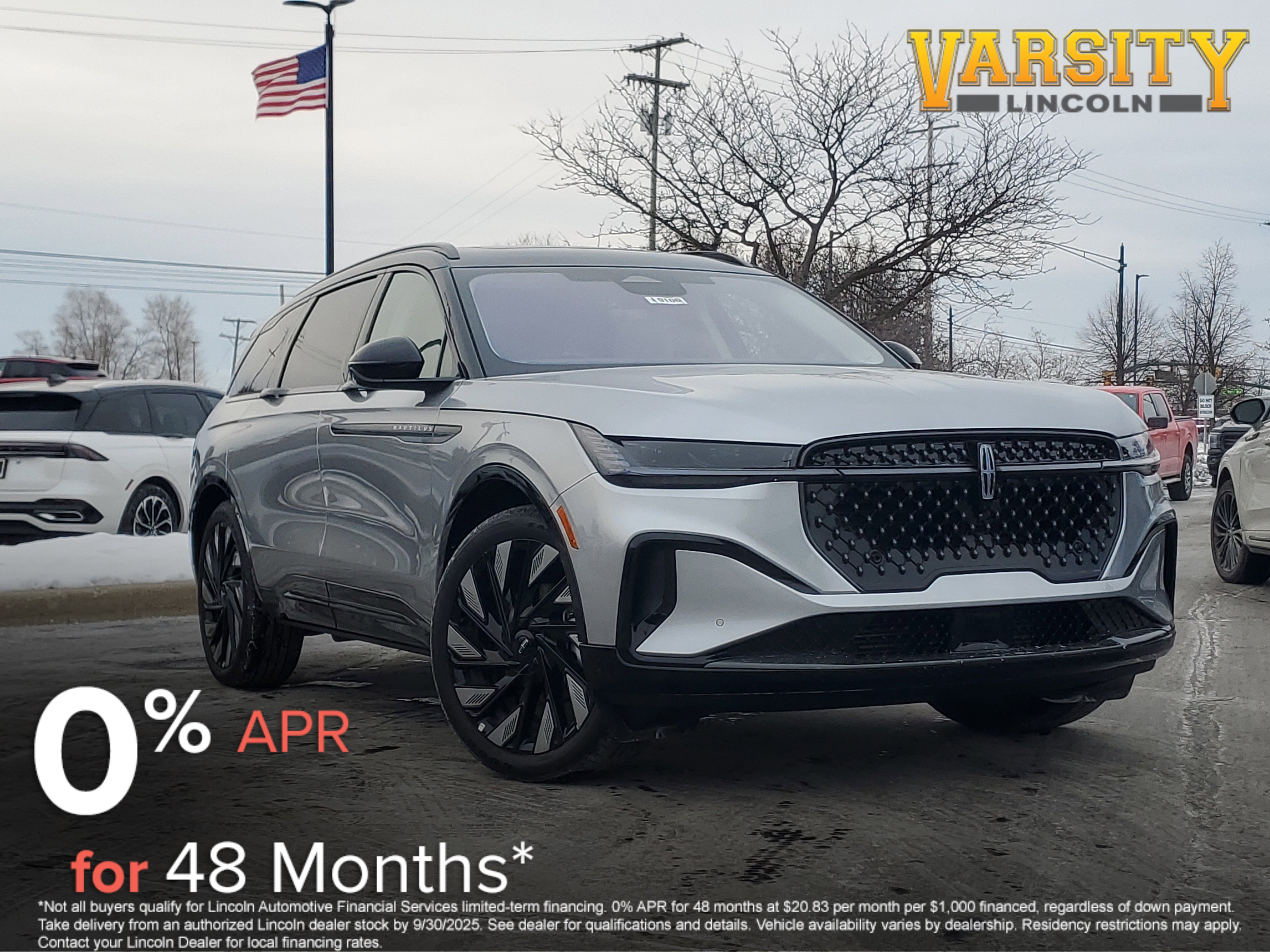 New 2026 Lincoln Nautilus Reserve w/ Jet Appearance Package