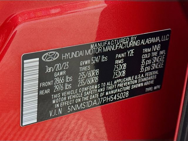 Certified 2023 Hyundai Santa Fe SE AWD/4WD image 16