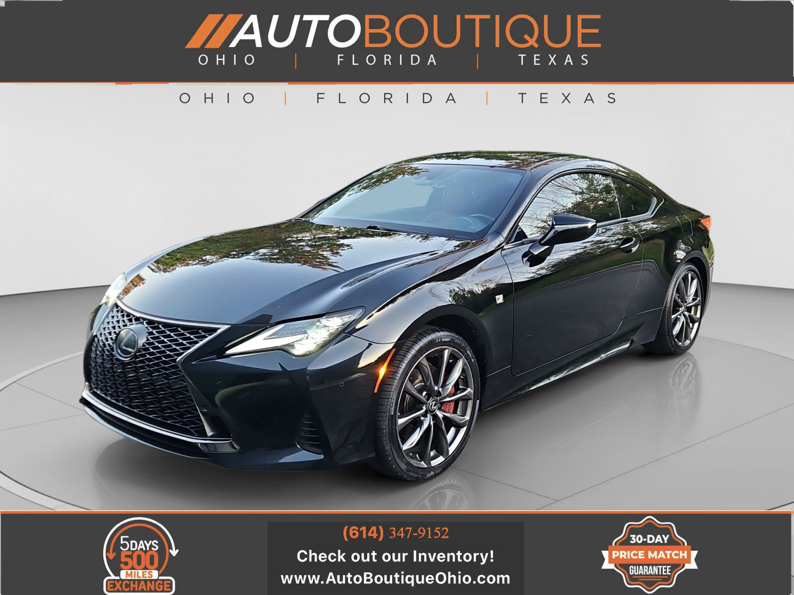 Used 2019 Lexus RC 350 F Sport w/ Accessory Package AWD/4WD image 1