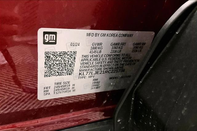 Used 2024 Chevrolet Trax RS w/ Sunroof Package image 39