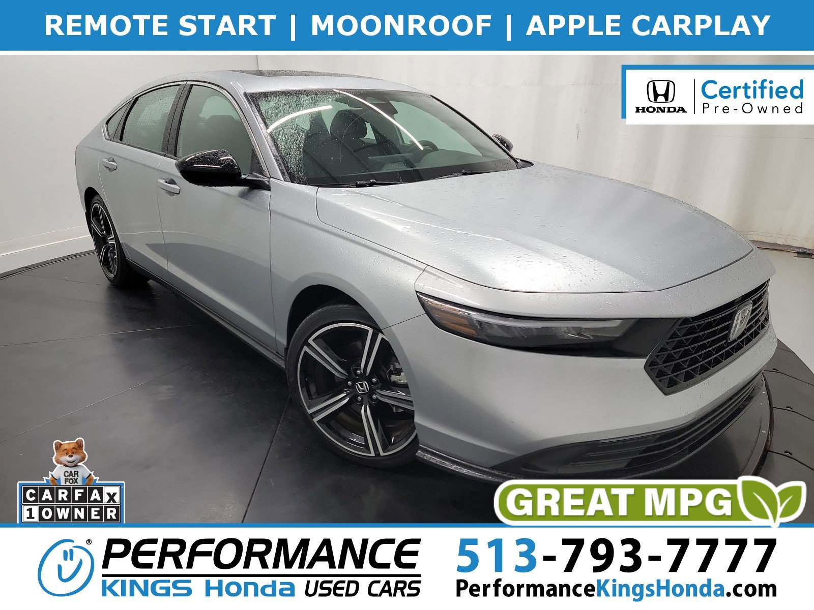 Certified 2025 Honda Accord Sport