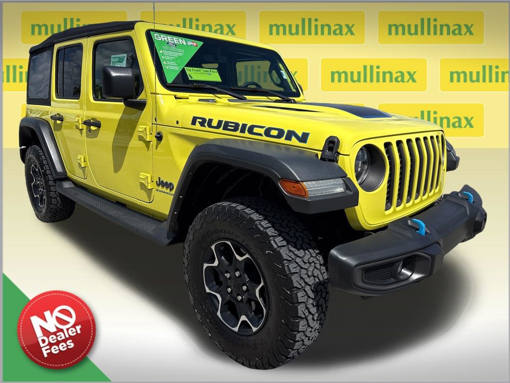 Used 2023 Jeep Wrangler Unlimited Rubicon 4xe image 1