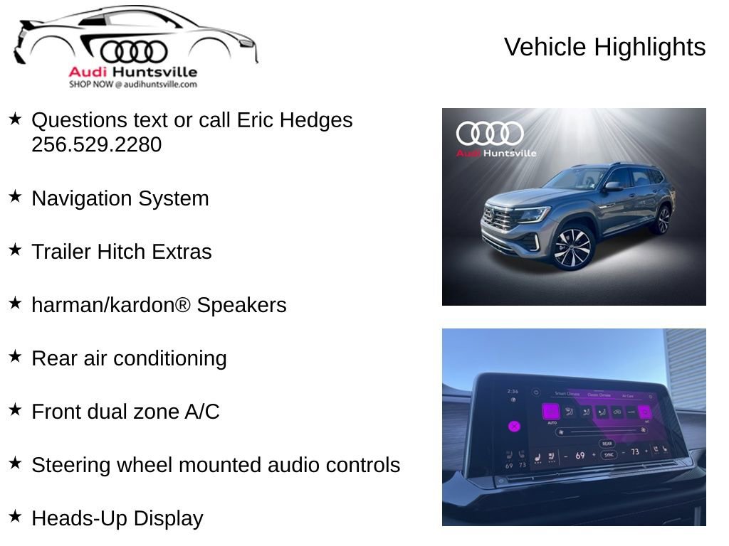 Used 2024 Volkswagen Atlas SEL Premium R-Line image 6