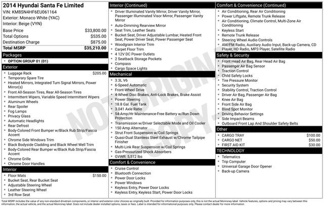 Used 2014 Hyundai Santa Fe Limited image 4