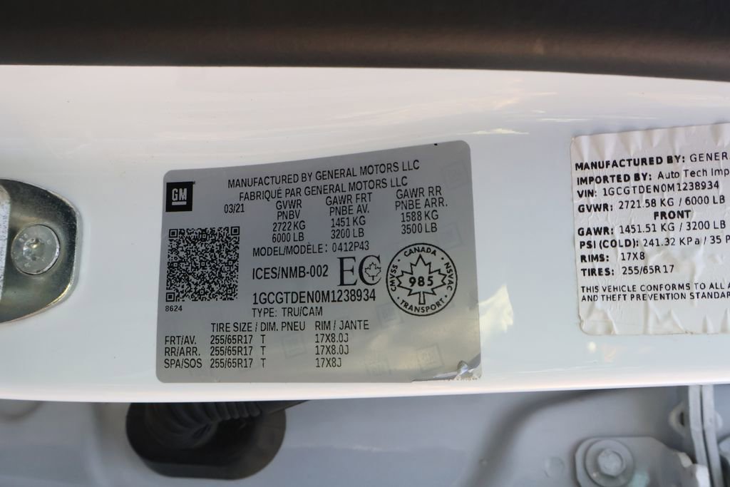 Used 2021 Chevrolet Colorado Z71 image 50