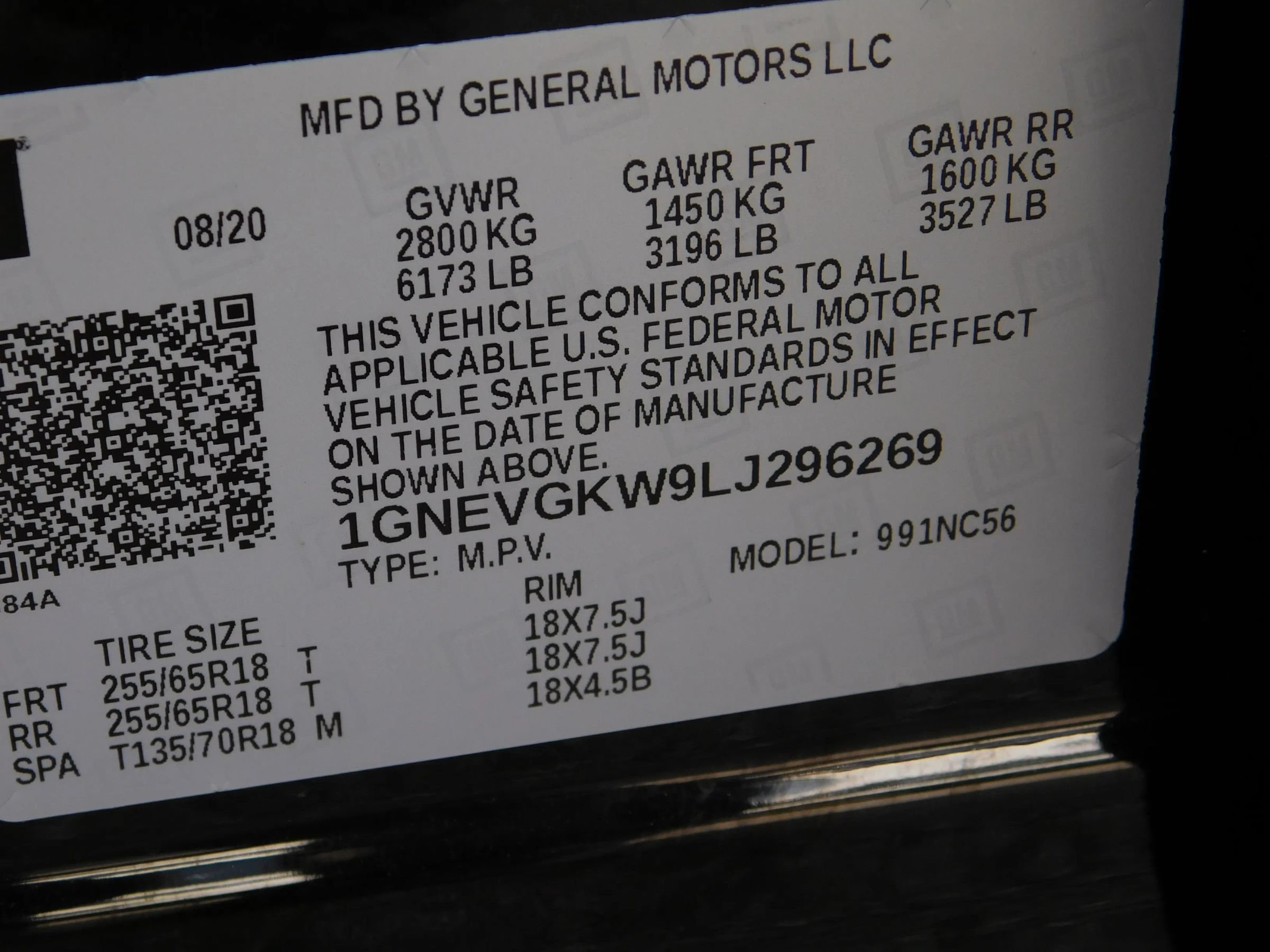 Used 2020 Chevrolet Traverse LT w/ Driver Confidence II Package AWD/4WD image 27