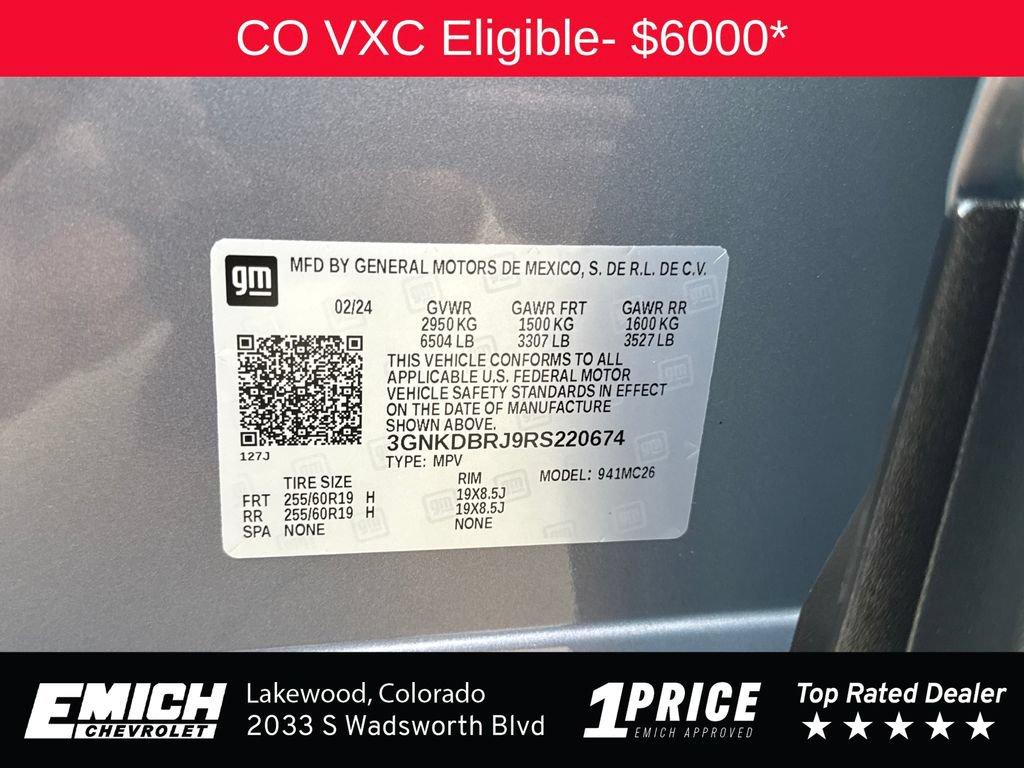 Used 2024 Chevrolet Blazer EV LT AWD/4WD image 30