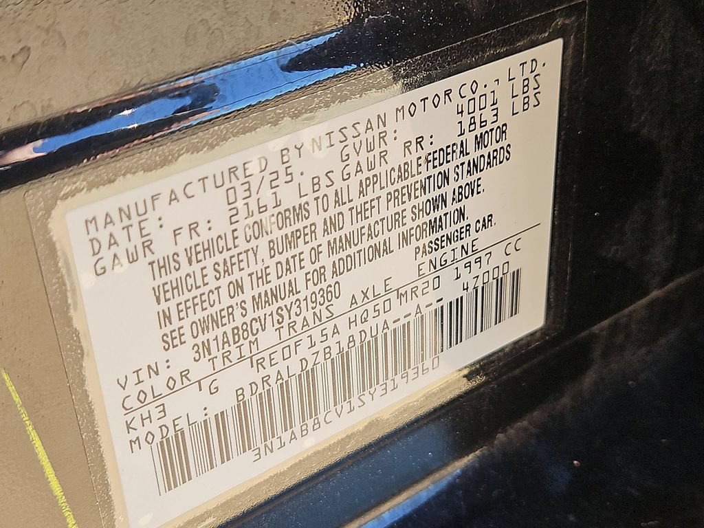 Used 2025 Nissan Sentra SV FWD image 36