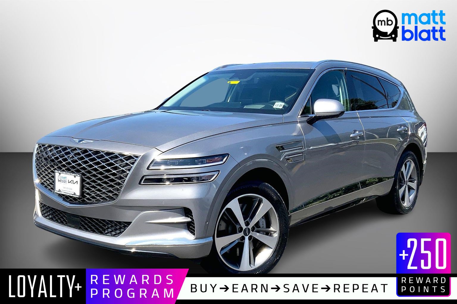 Used 2022 Genesis GV80 3.5T w/ Advanced Package 06