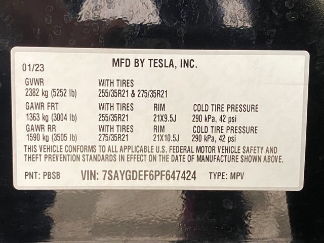 Used 2023 Tesla Model Y Performance AWD/4WD image 23