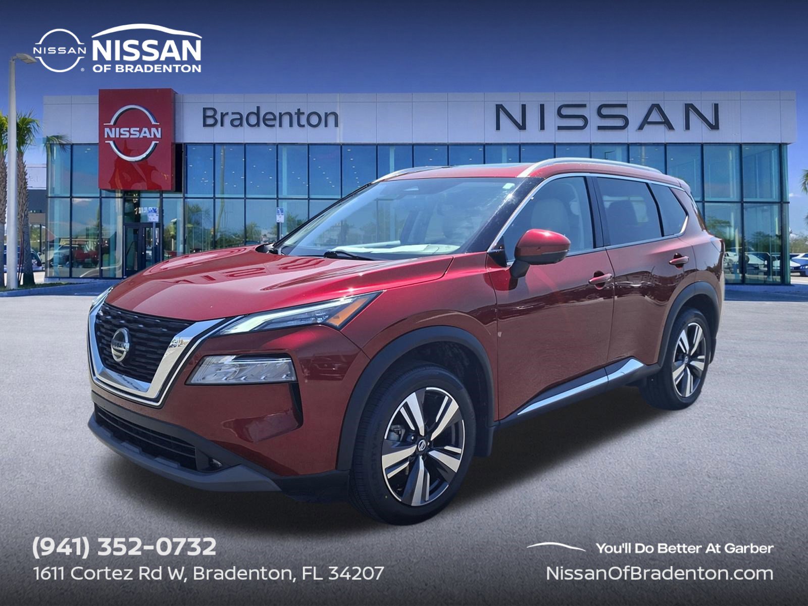 Used 2021 Nissan Rogue SL FWD image 1