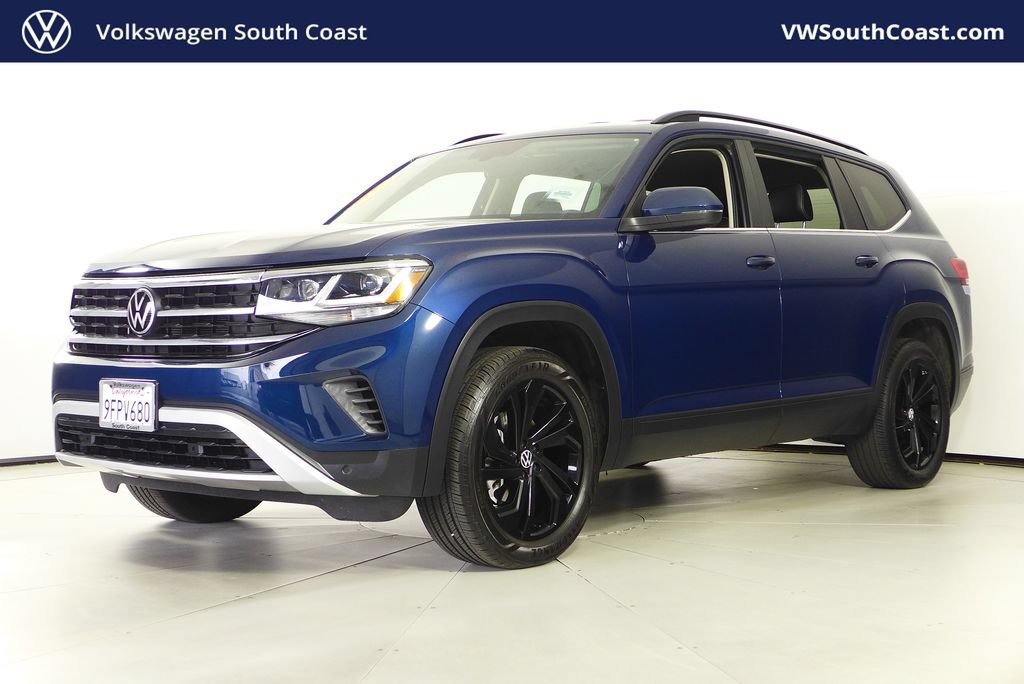 Certified 2023 Volkswagen Atlas SE w/ Black Wheel Package FWD video 1