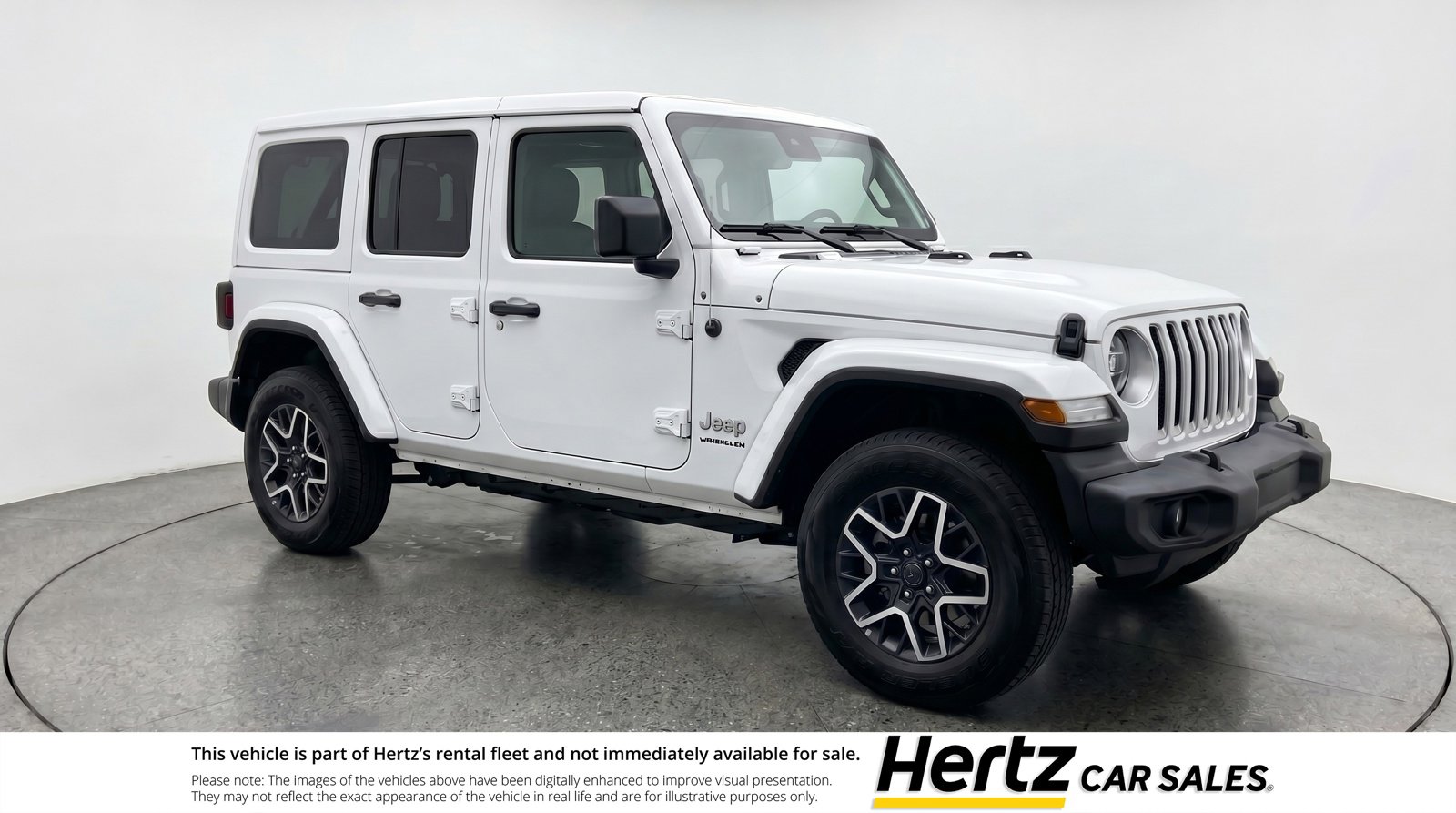 Used 2025 Jeep Wrangler Unlimited Sahara AWD/4WD image 1
