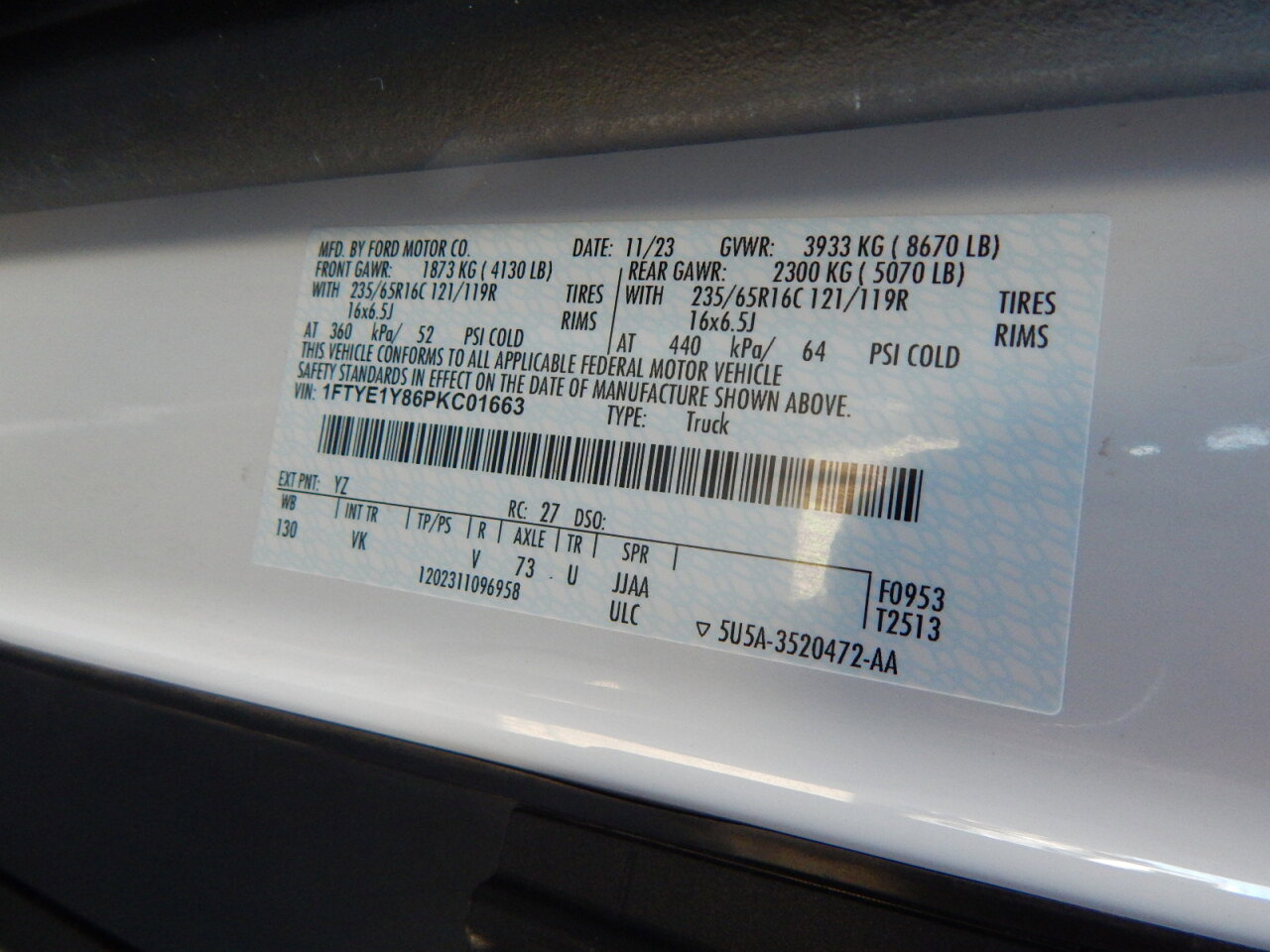 Used 2023 Ford Transit 150 Low Roof image 30