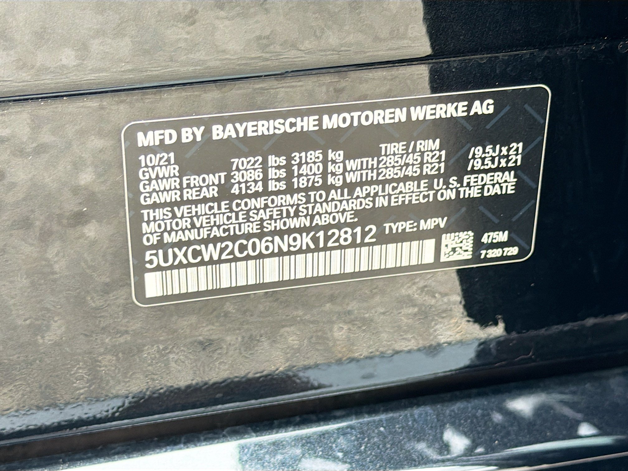 Used 2022 BMW X7 xDrive40i w/ Premium Package AWD/4WD image 46
