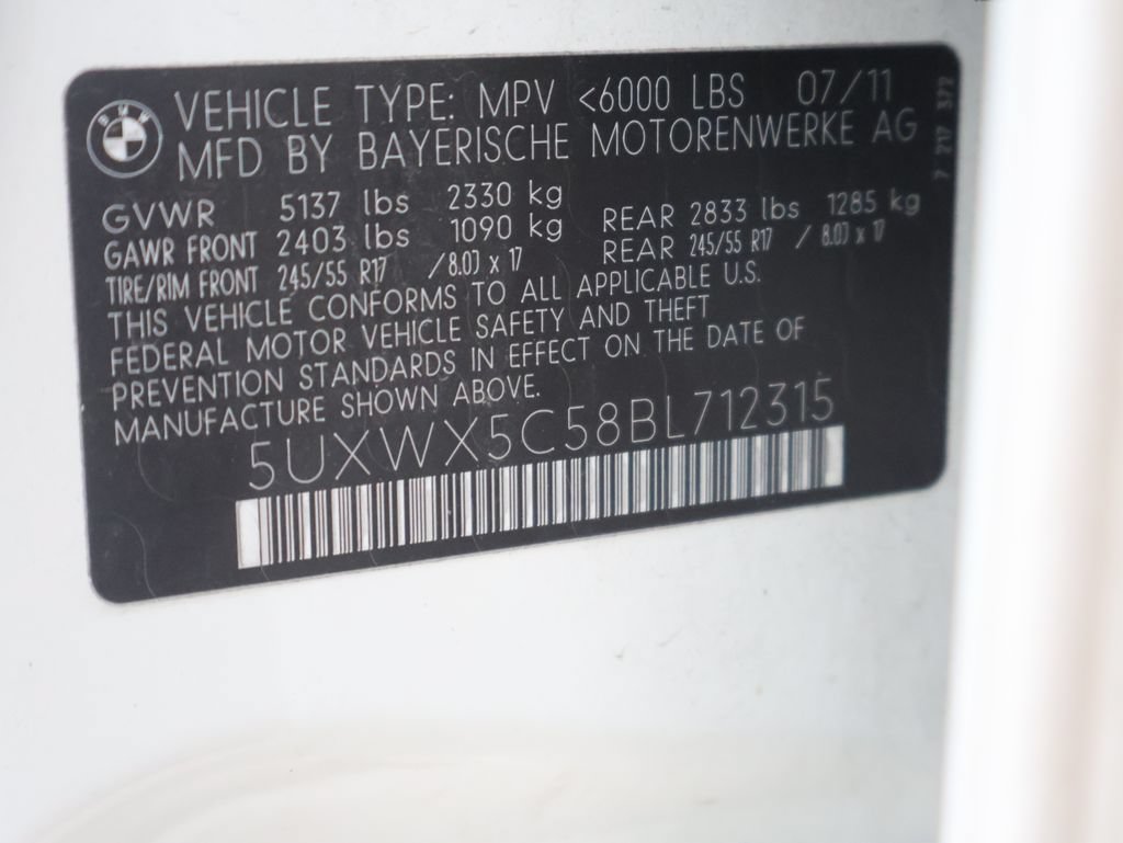 Used 2011 BMW X3 xDrive28i AWD/4WD image 42