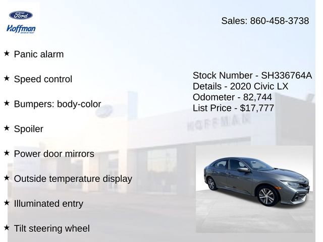 Used 2020 Honda Civic LX image 25