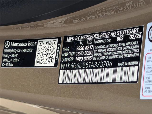 New 2026 Mercedes-Benz S 500 4MATIC image 17