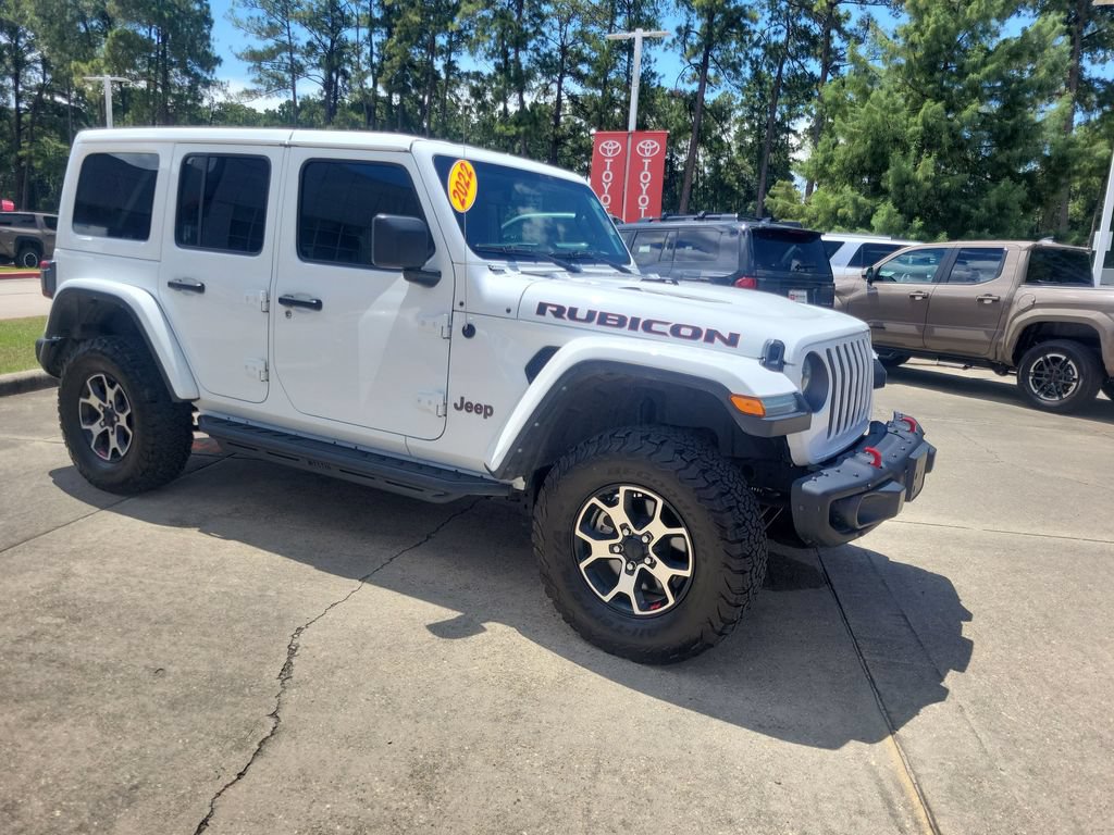 Used 2022 Jeep Wrangler Unlimited Rubicon w/ Steel Bumper Group AWD/4WD image 8
