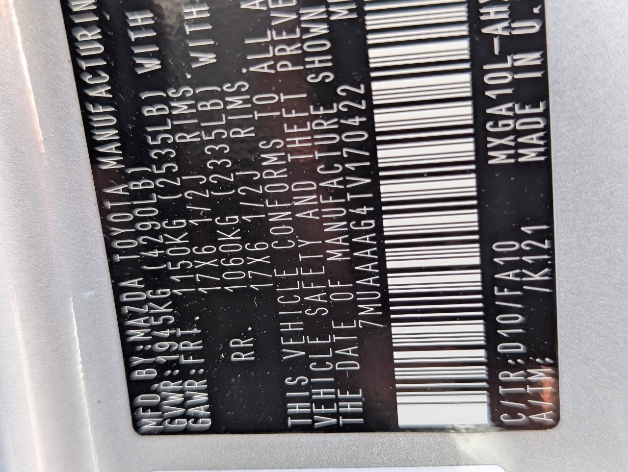 Used 2026 Toyota Corolla Cross L image 22