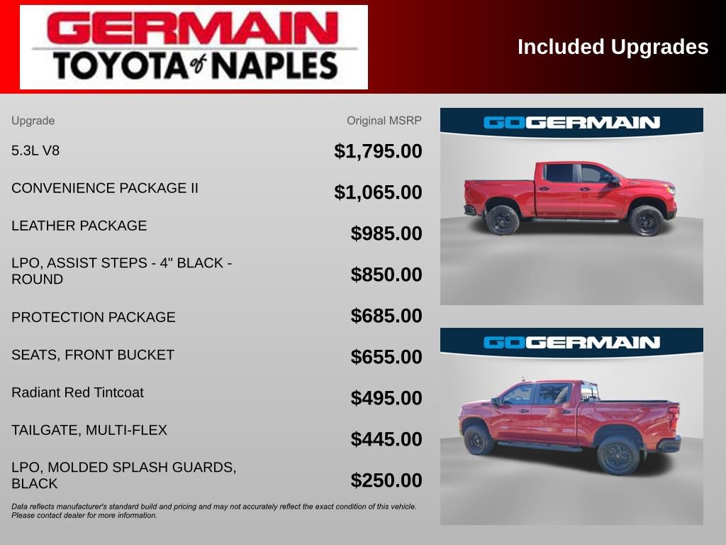 Used 2025 Chevrolet Silverado 1500 LT Trail Boss w/ Convenience Package II image 4