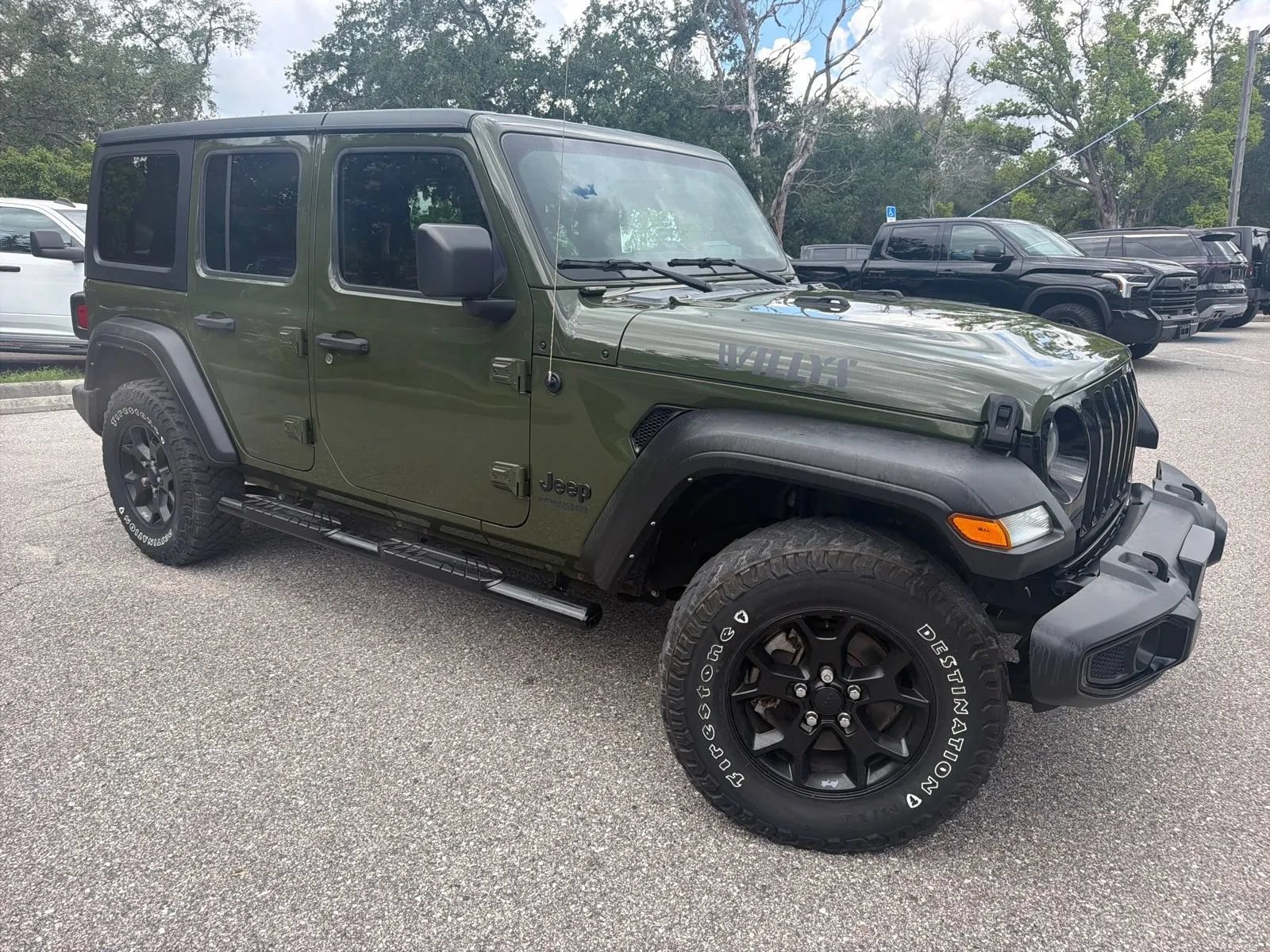 Used 2021 Jeep Wrangler Unlimited Sport AWD/4WD image 7