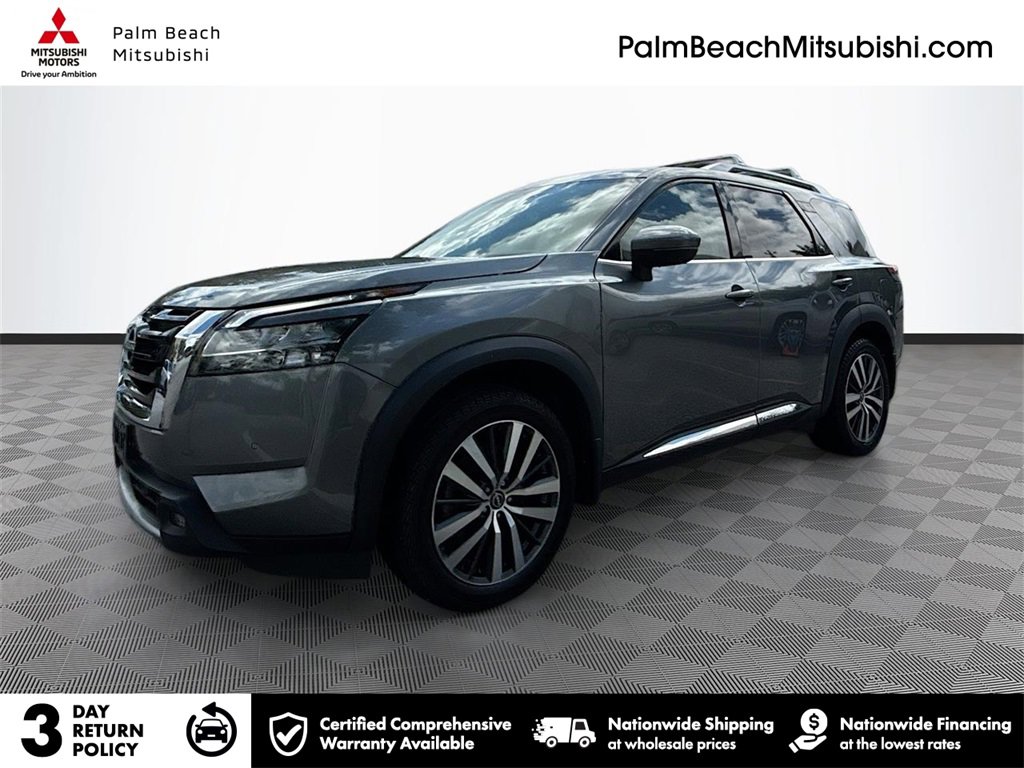 Used 2022 Nissan Pathfinder Platinum w/ Cargo Package image 1