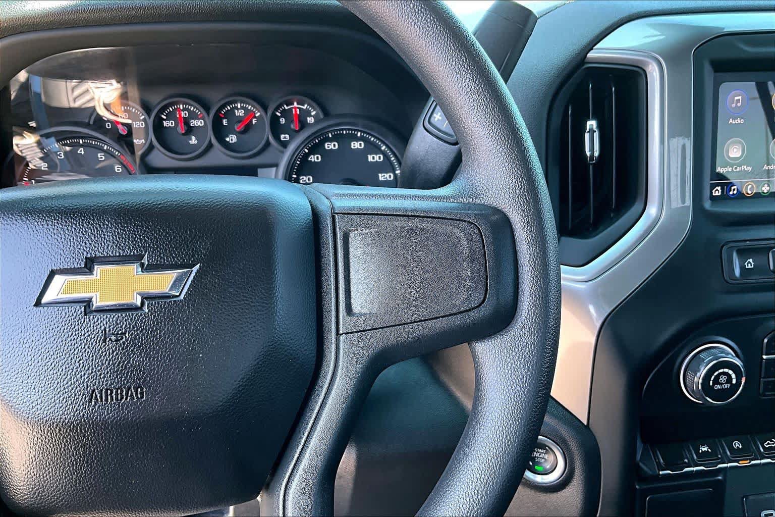 Used 2024 Chevrolet Silverado 1500 Custom w/ Turbomax Blackout Package AWD/4WD image 25