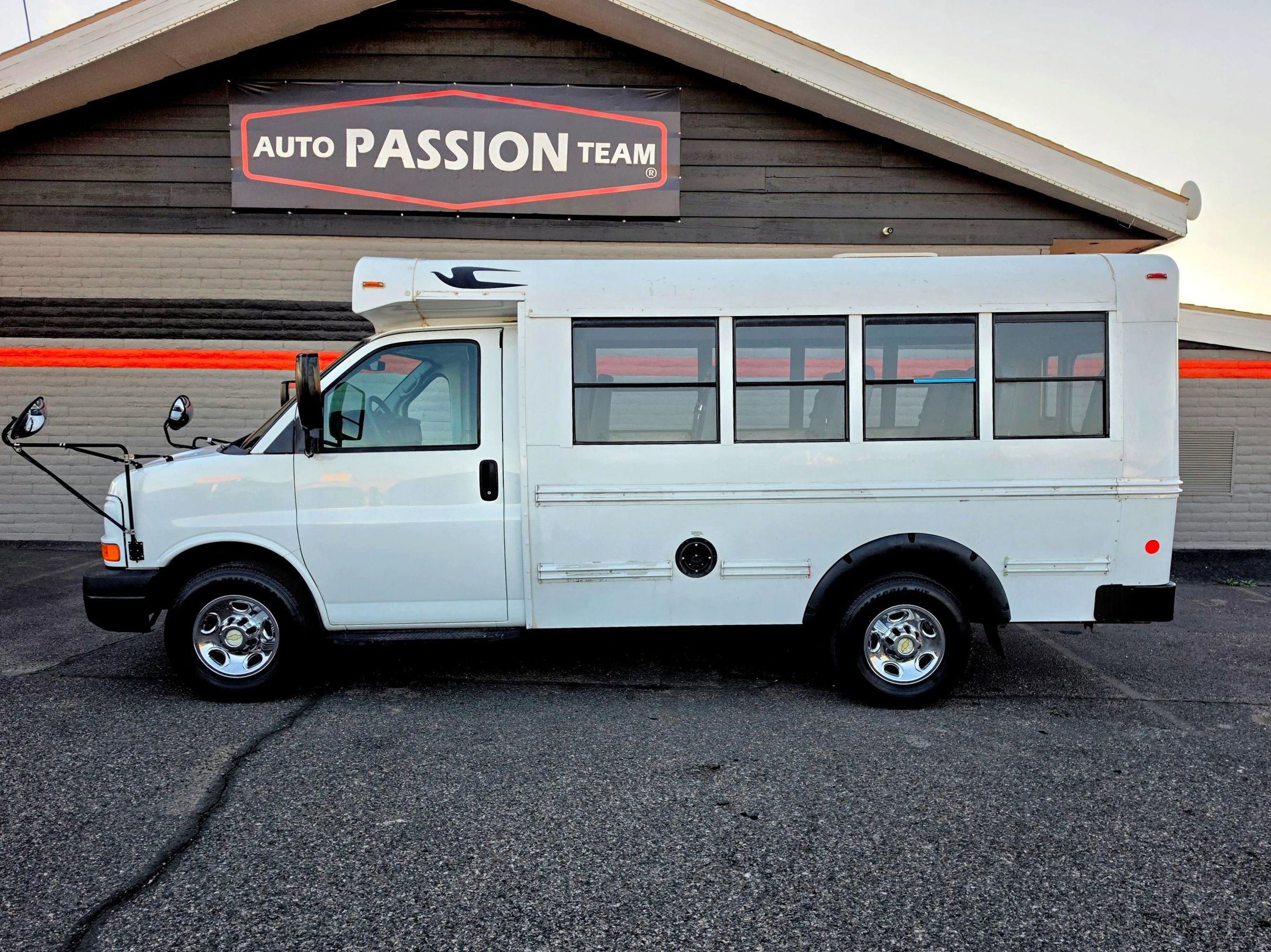 Used 2013 Chevrolet Express 3500 w/ School Bus Package RWD image 2