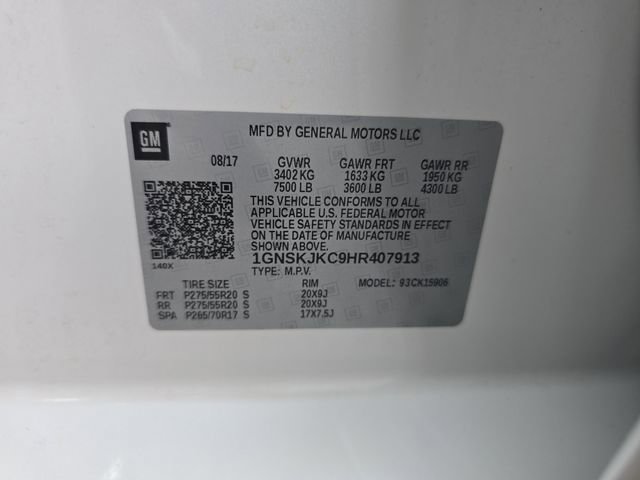 Certified 2017 Chevrolet Suburban Premier AWD/4WD image 29