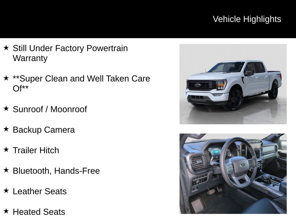 Used 2023 Ford F150 XLT w/ Equipment Group 302A High AWD/4WD image 31