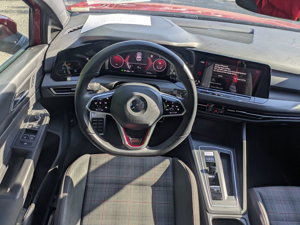 Used 2022 Volkswagen GTI SE w/ Black Wheel Package FWD image 15