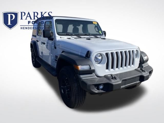 Used 2022 Jeep Wrangler Unlimited Sport image 1