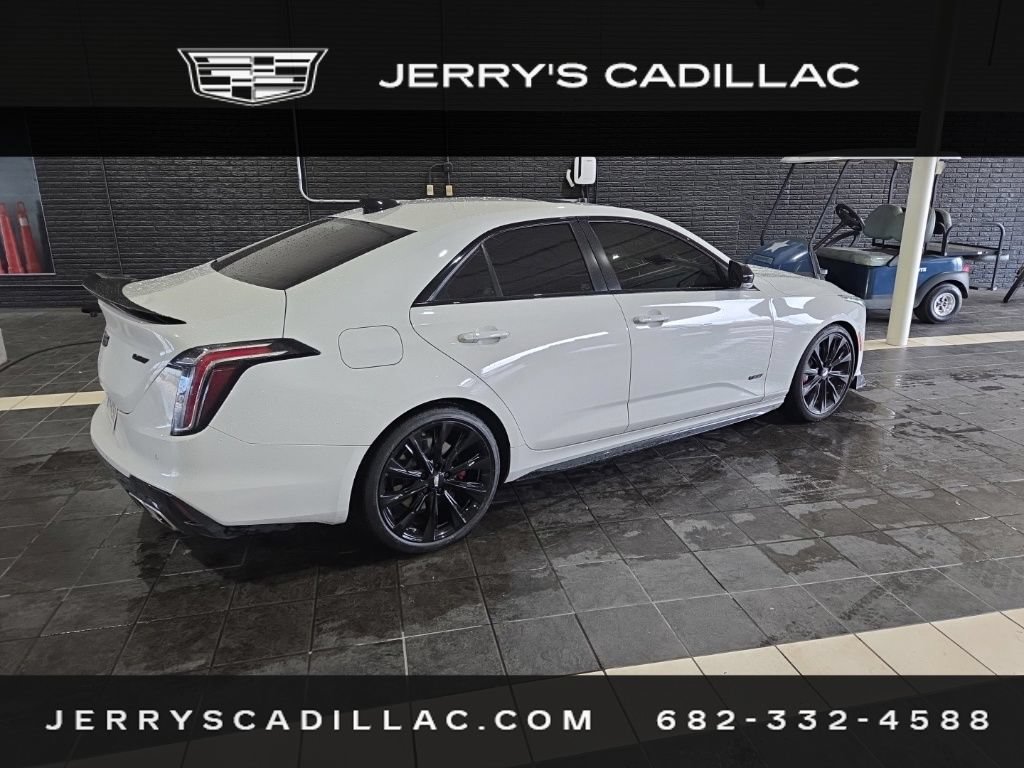 Used 2023 Cadillac CT4 V w/ Climate Package RWD image 5
